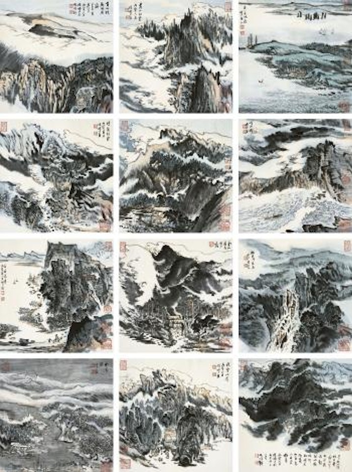 Landscape album by Lu Yanshao