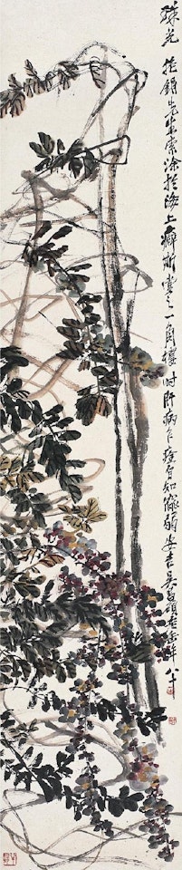 Wisteria by Wu Changshuo