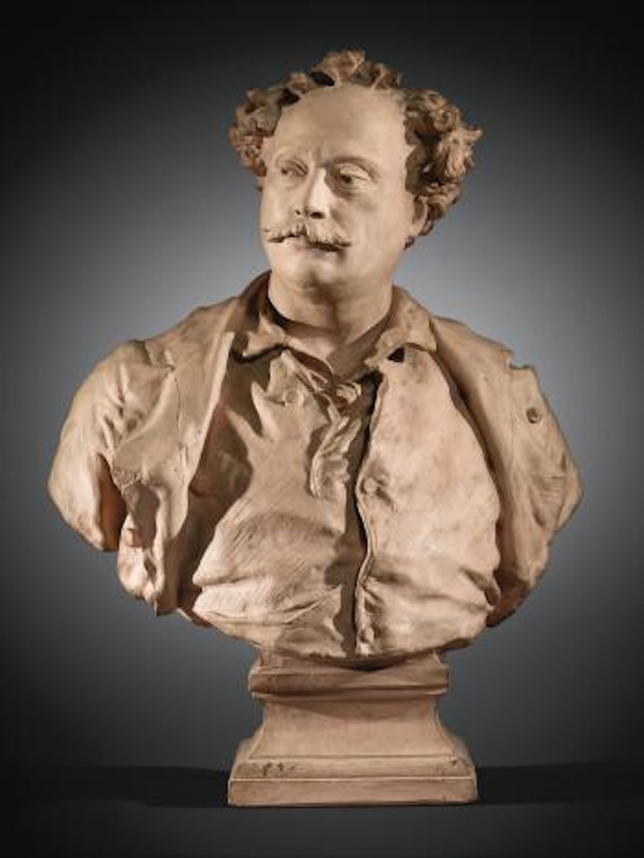 Buste D'alexandre Dumas Fils by Jean-Baptiste Carpeaux