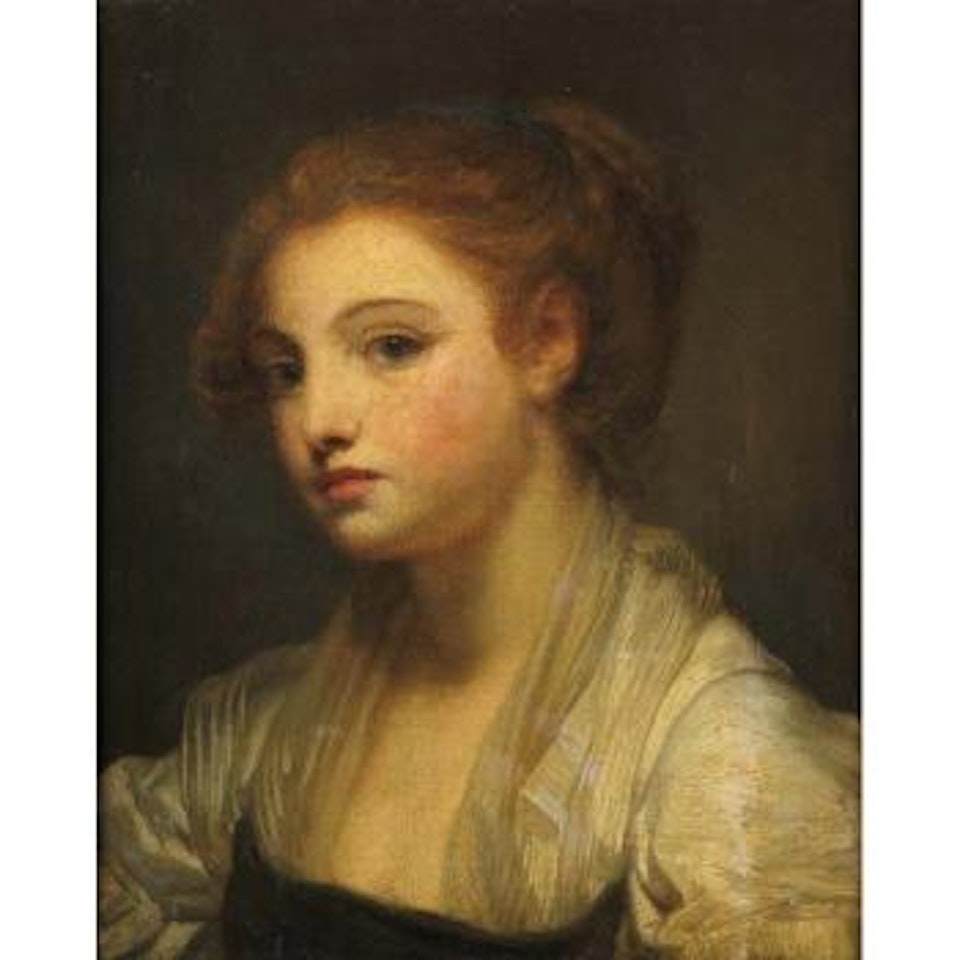 Bust of a young woman by Jean-Baptiste Greuze