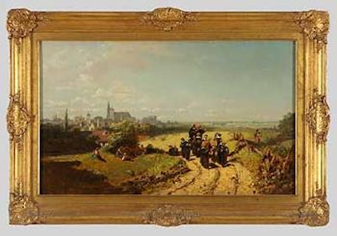 Institutsspaziergang by Carl Spitzweg