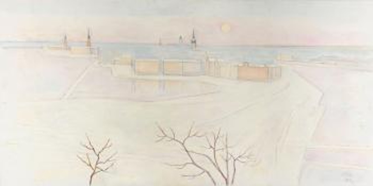 Vy över Stockholm by Einar Jolin