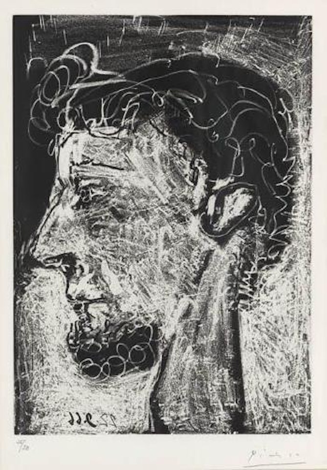 Portrait de Pierre Crommelynck by Pablo Picasso