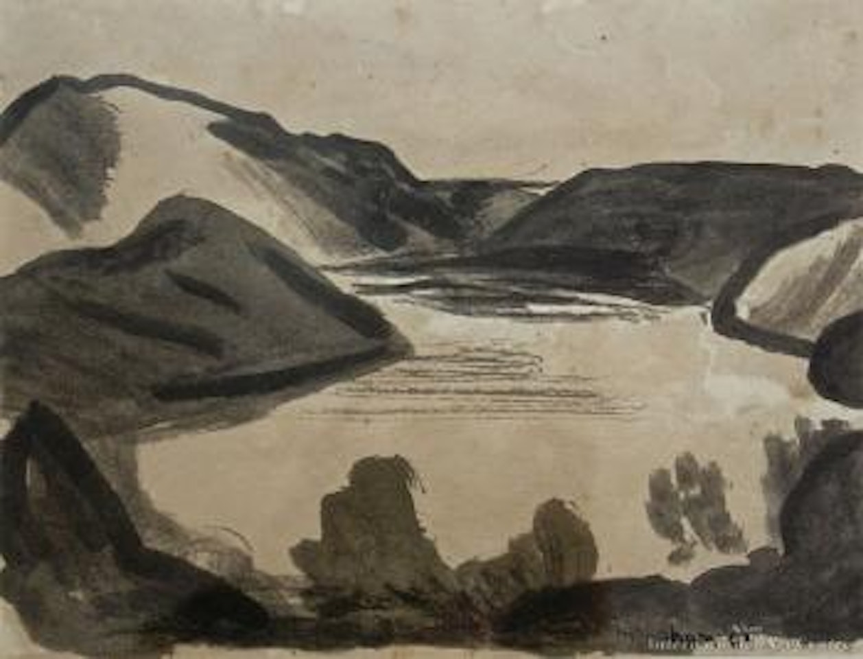 Landscape by Colin Mccahon