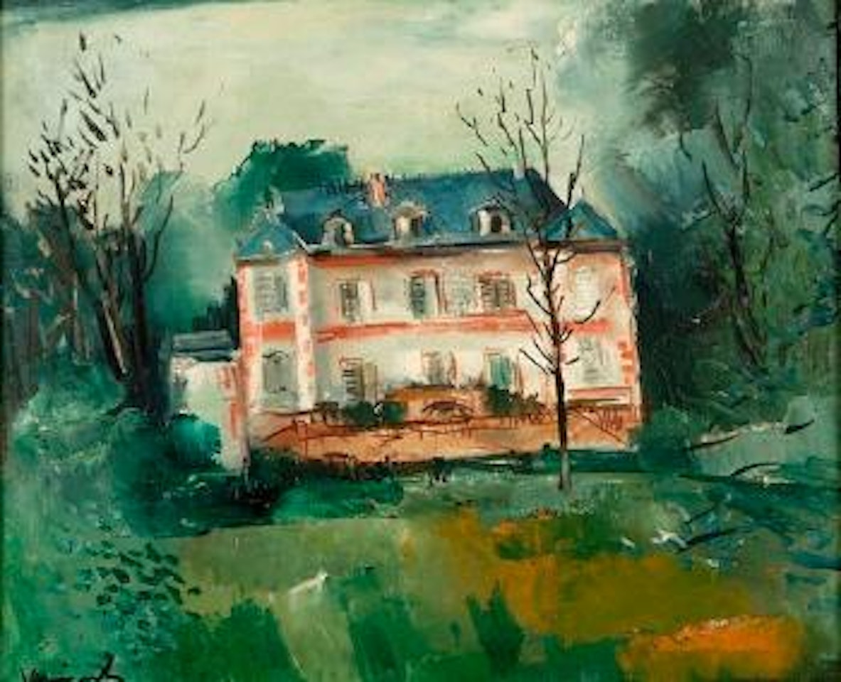 Le chàteau rouge by Maurice de Vlaminck