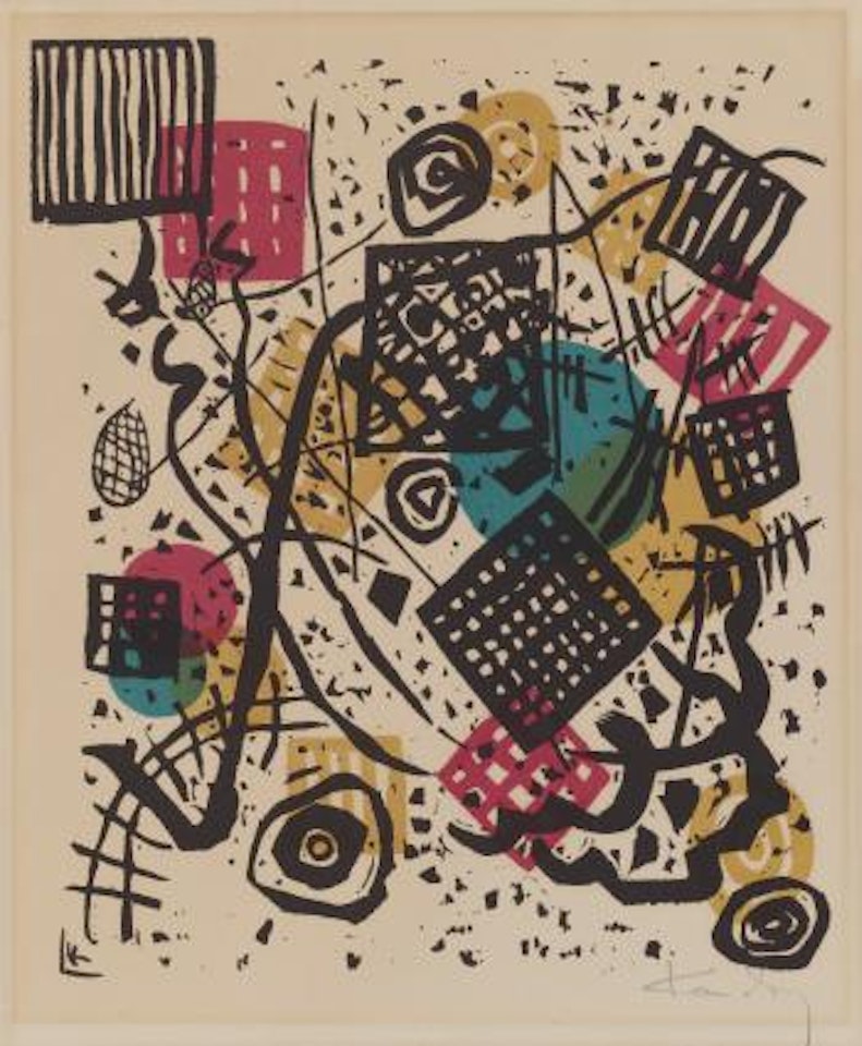Kleine Welten V (Roethel 168) by Wassily Kandinsky