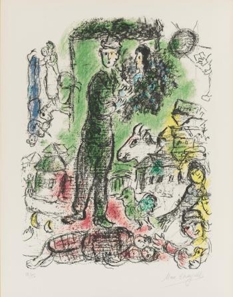 The Big Peasant (M.549) by Marc Chagall