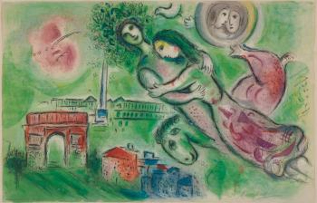 Romeo And Juliet (M. Cs 10) by Marc Chagall by Charles Sorlier