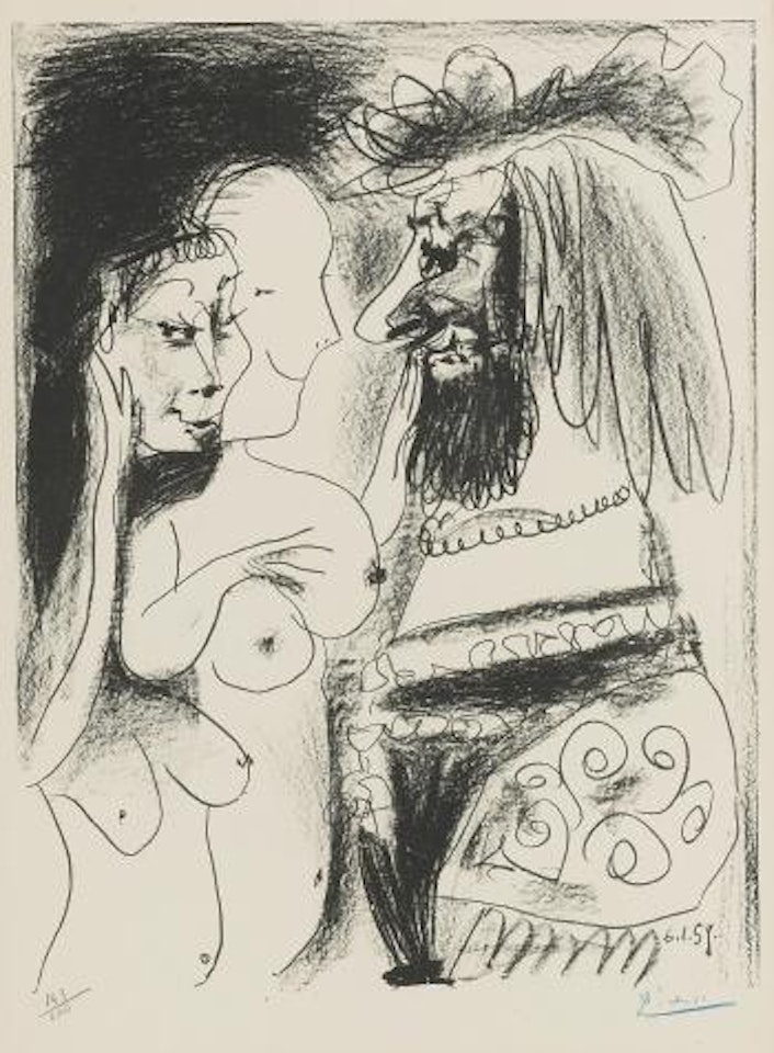 Le Vieux Roi (B. 869) by Pablo Picasso