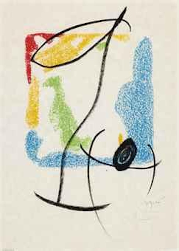 Essències de la terra: one plate (M. 580; see C. Books 123) by Joan Miró