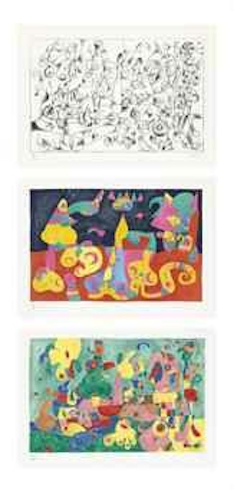 Suites Pour Ubu Roi, Tériade Editeur, Paris, 1966 (M. 460-498; C. books 108) by Joan Miró