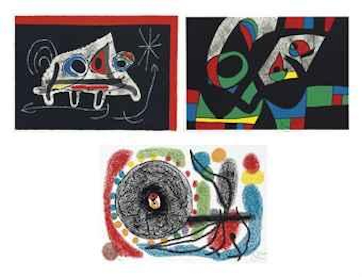 Joan Miró, Le Lézard aux Plumes d'Or, Louis Broder, Paris, 1971 (M. 789-828; C. books 148) by Joan Miró