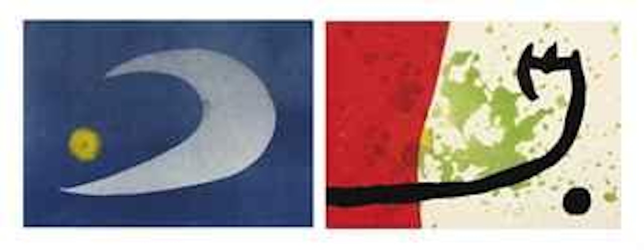 Francesc d'Assís, Càntic del Sol, Gustau Gili, S.A., Barcelona, 1975 (D. 833-867; C. books 196) by Joan Miró