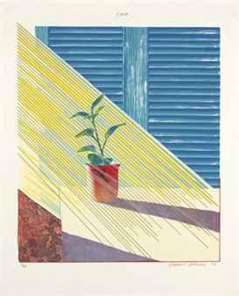 Sun, from Weather Series (Scottish Arts Council 130; Museum of Contemporary Art Tokyo 127) by David Hockney