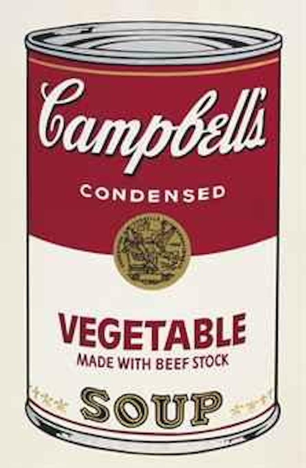 Campbell's Soup I: one plate (F. & S. II.48) by Andy Warhol