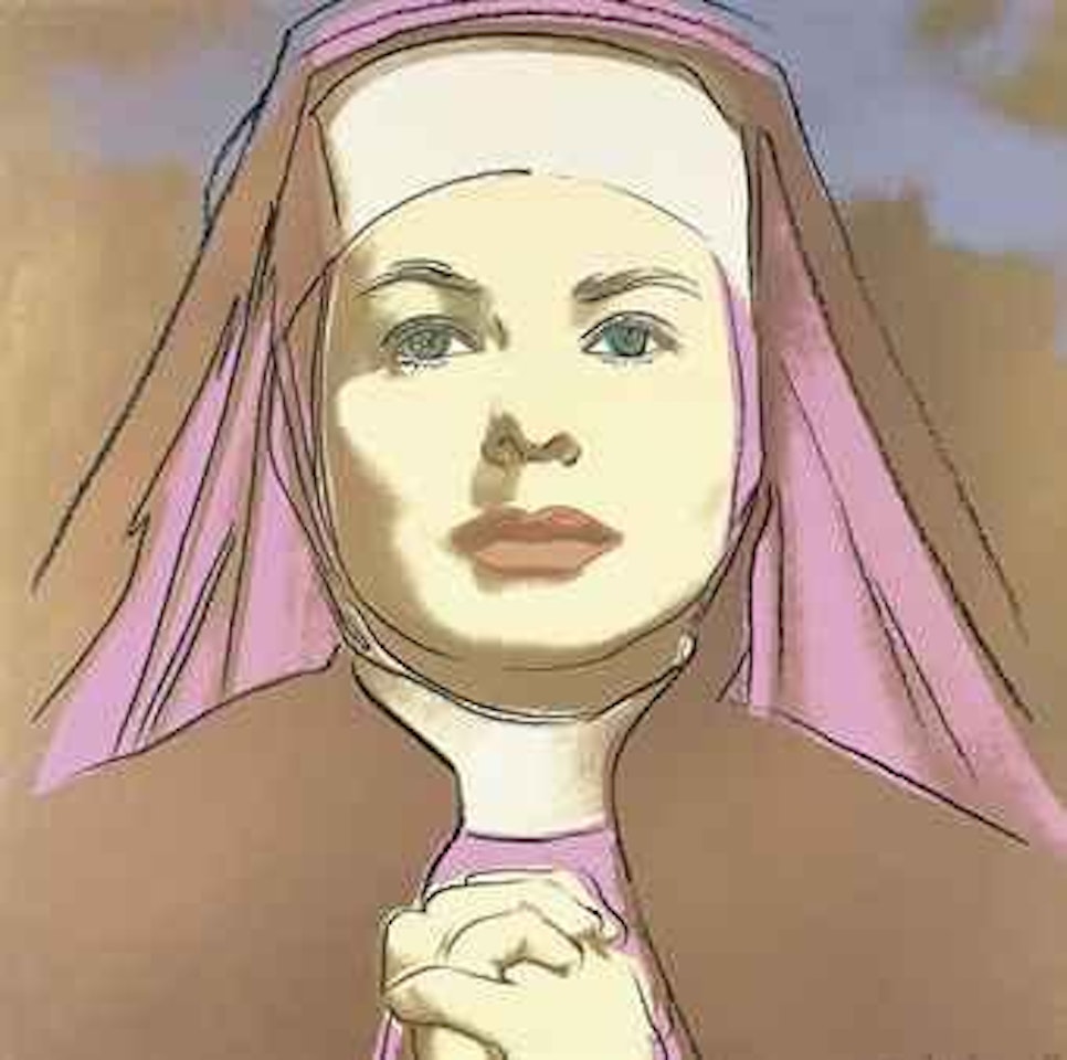 The Nun, from Ingrid Bergman (F. & S. IIB.314) by Andy Warhol