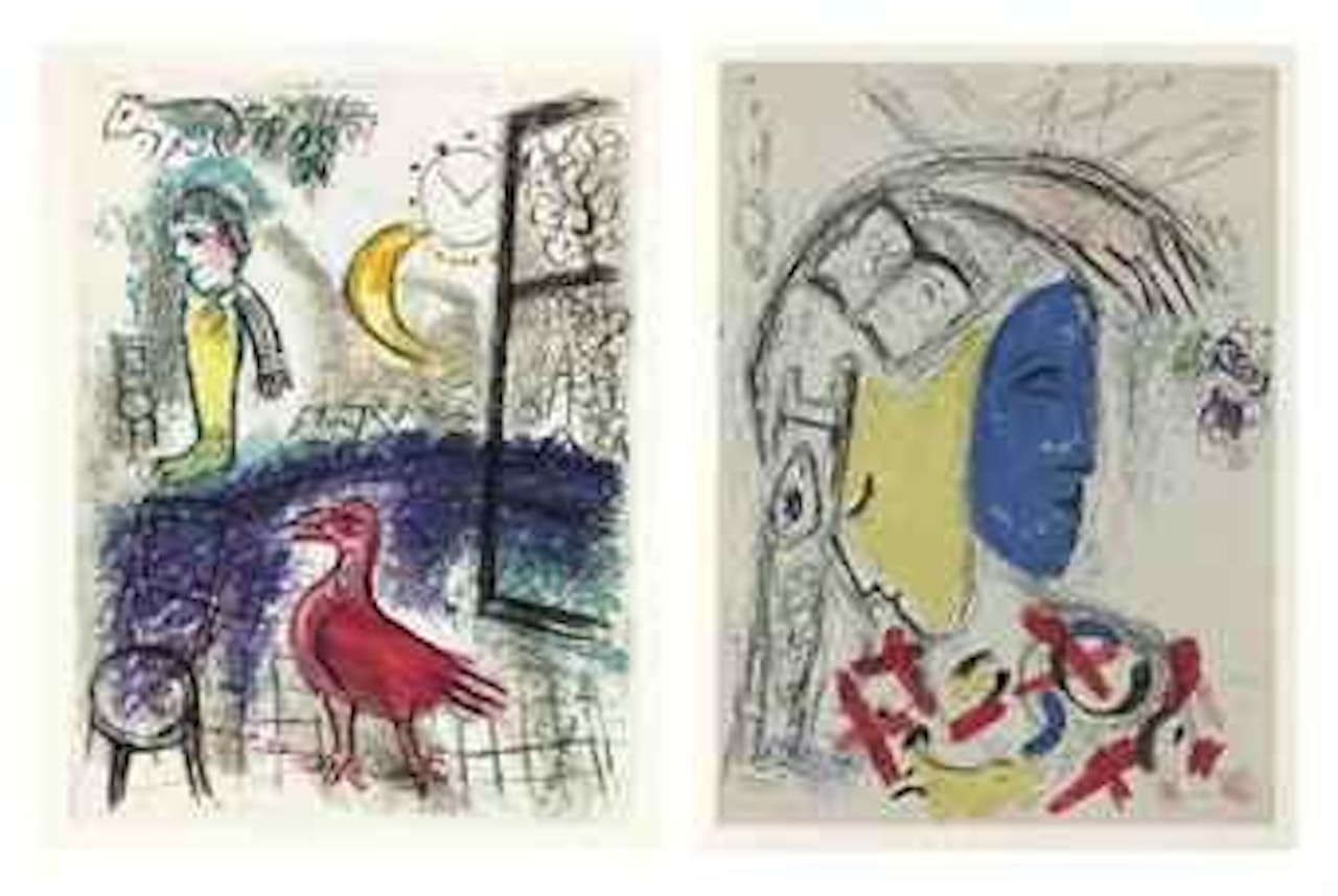 Jean Paulhan, De Mauvais sujets, Les Bibliophiles de l'Union Française, Paris, 1958 (C. books 35) by Marc Chagall