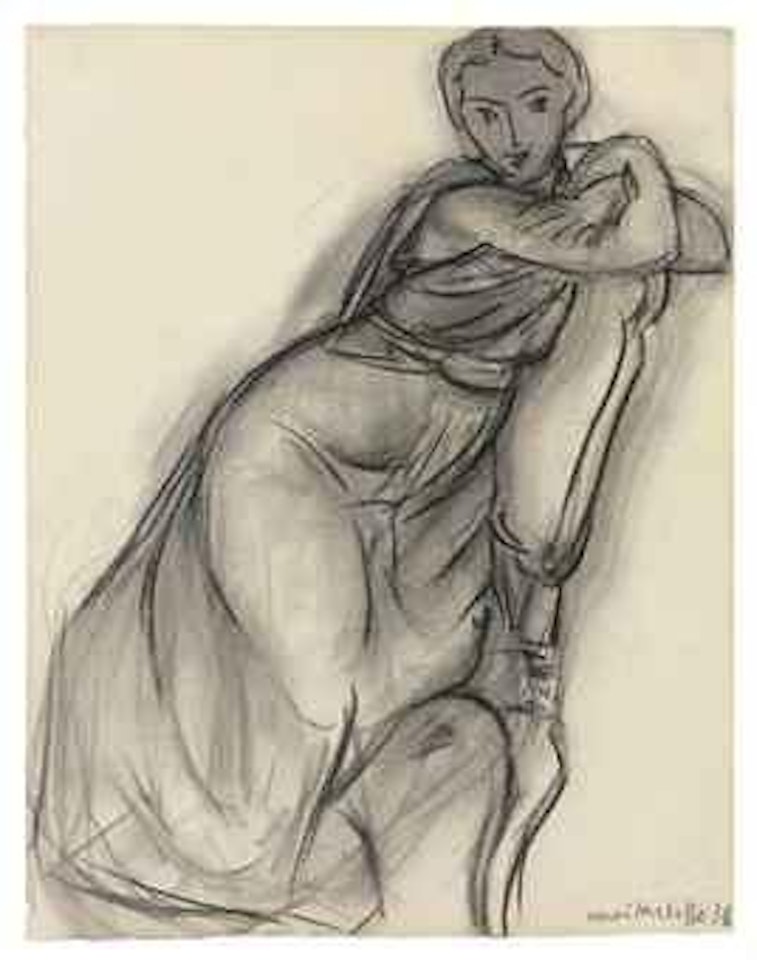 Femme assise by Henri Matisse