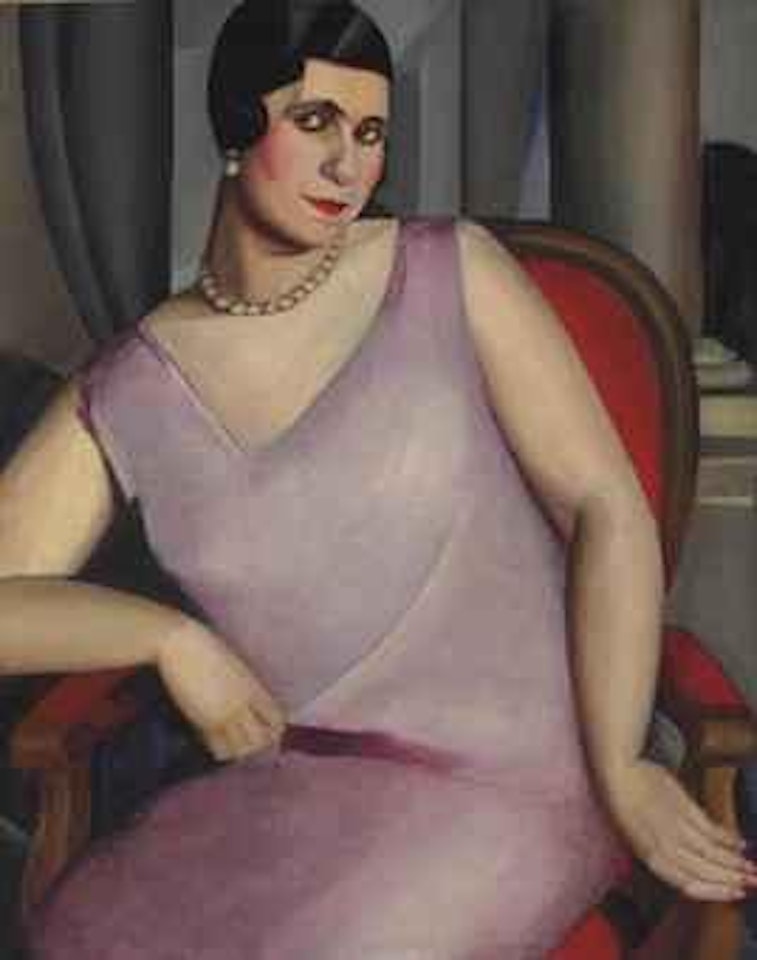 Portrait de Madame Zanetos by Tamara de Lempicka