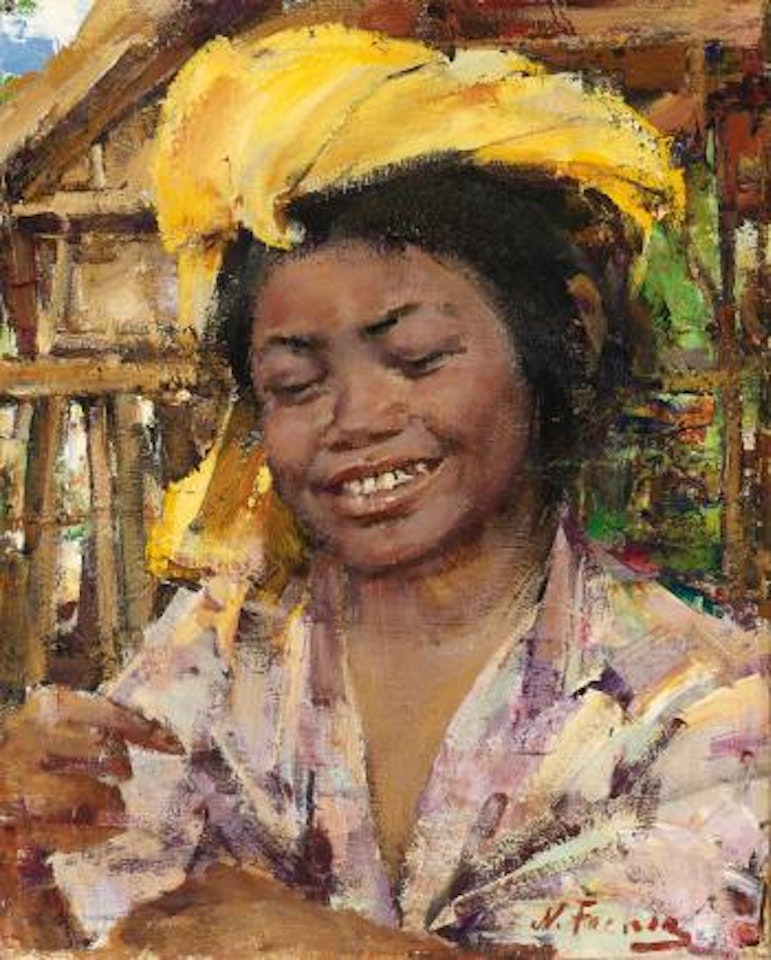 Balinese Peasant Girl by Nicolai Fechin