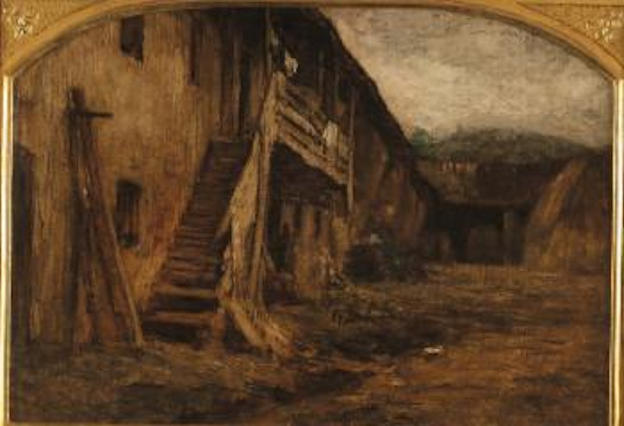 Cascine a Rivoli by Antonio Fontanesi