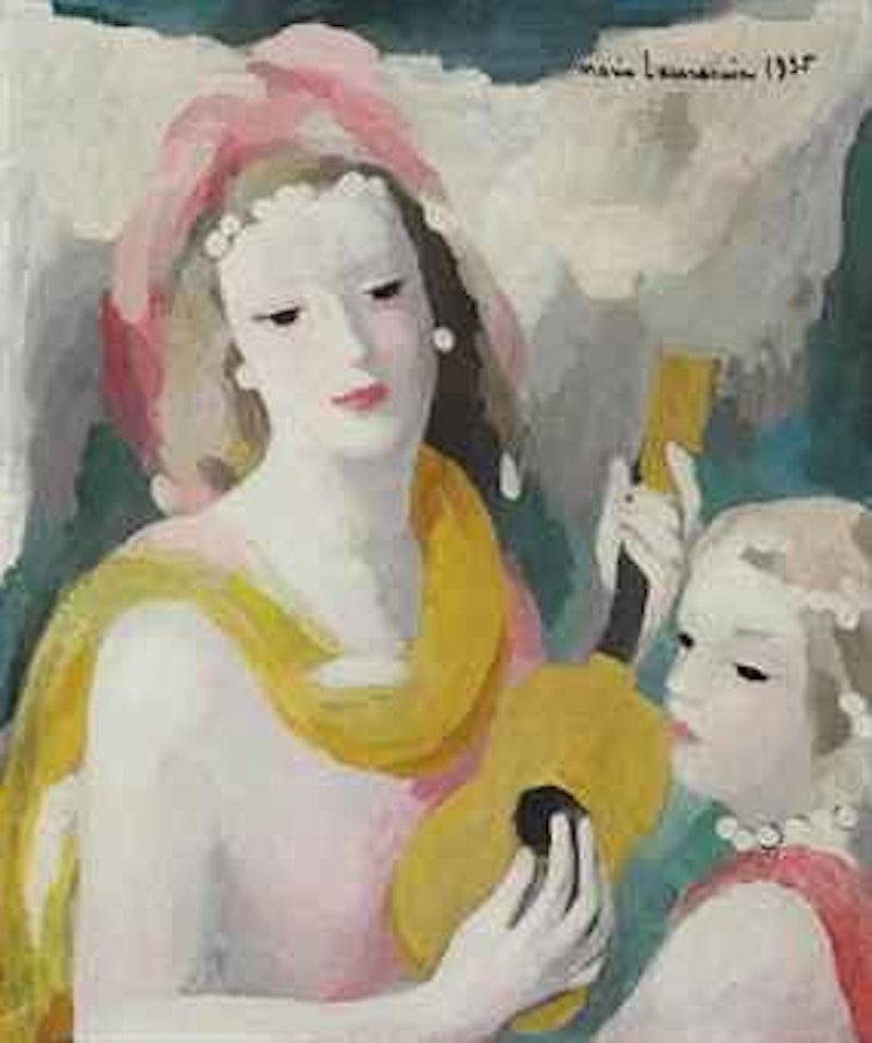 Mandoline by Marie Laurencin