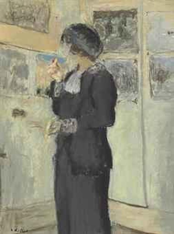 Lucie Belin au biscuit by Édouard Vuillard
