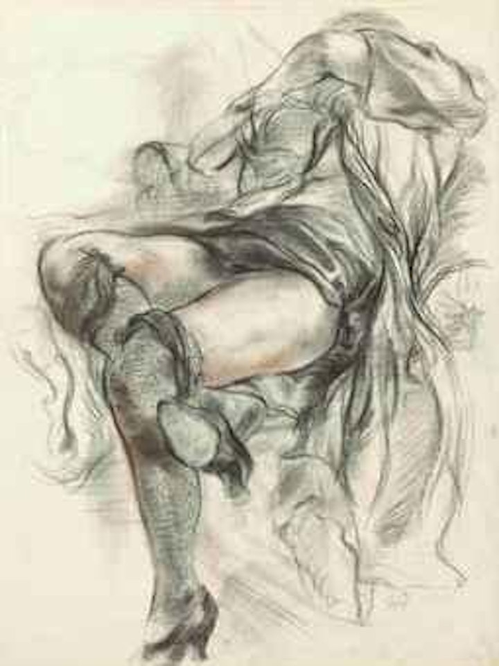 Woman: A Study in Texture by George Grosz