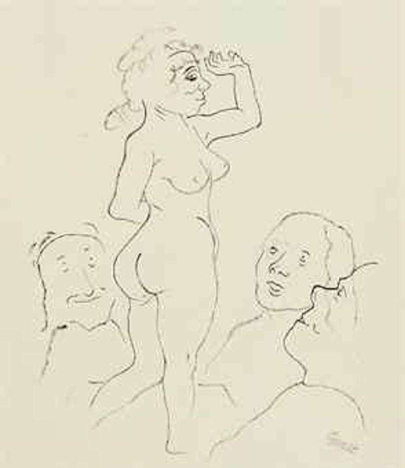 Lady Hamilton by George Grosz