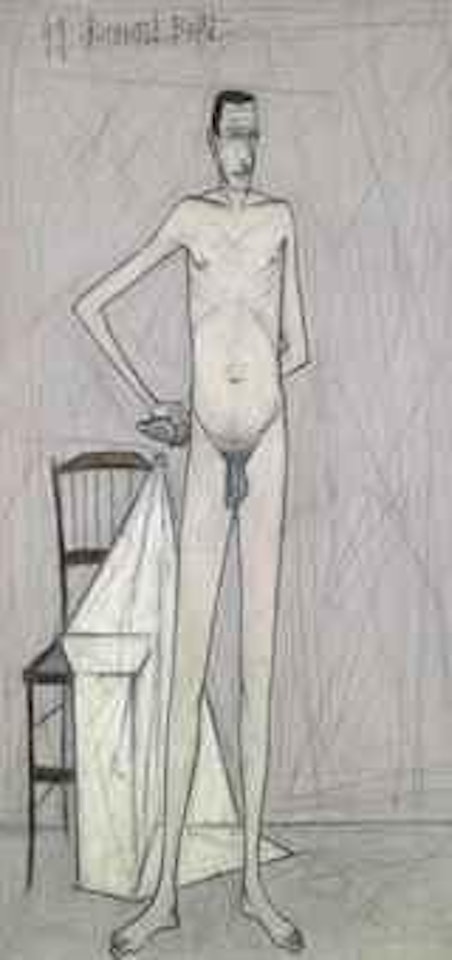Homme nu debout by Bernard Buffet