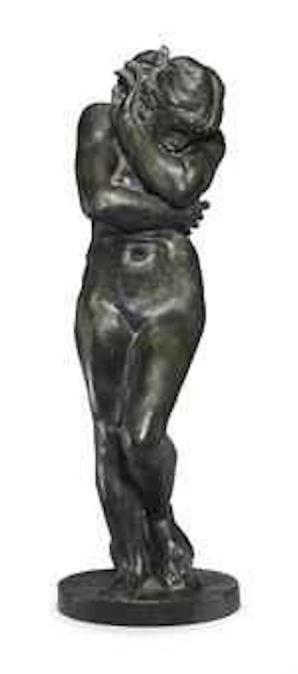 Eve, petit modèle, version à la base ronde by Auguste Rodin