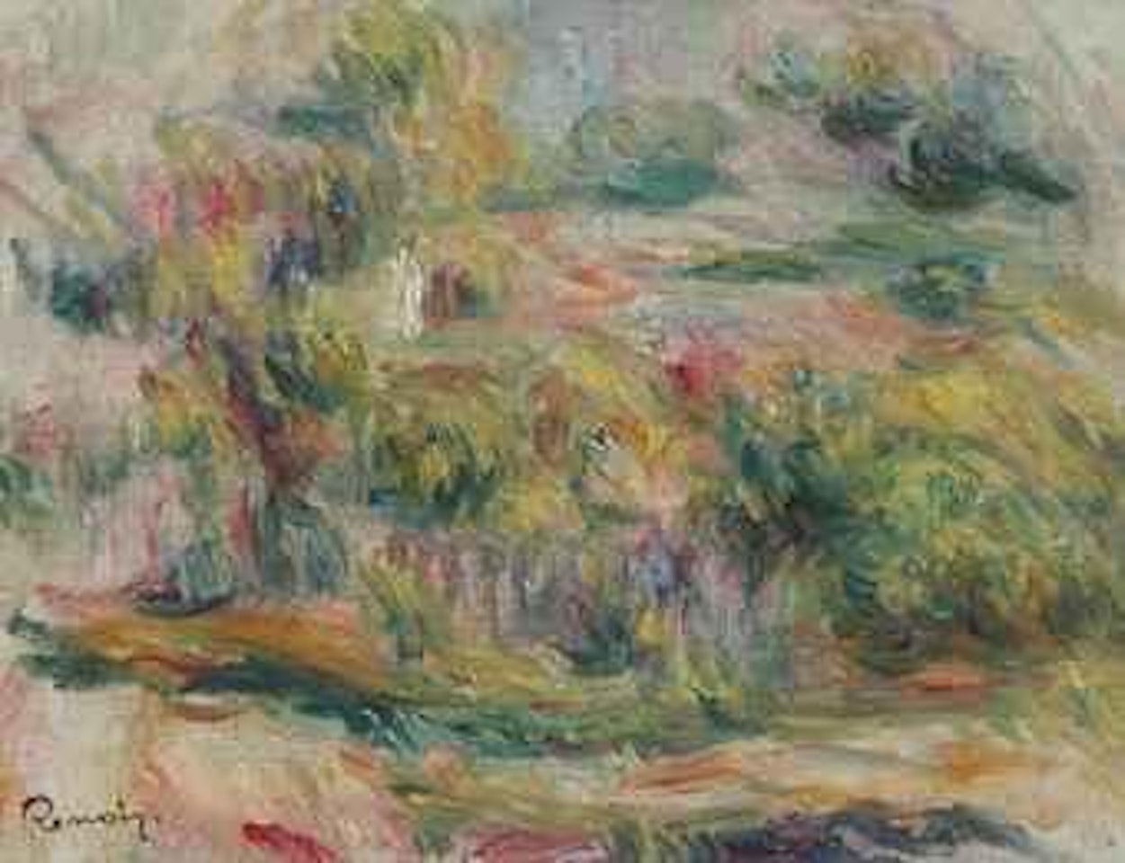 Paysage by Pierre-Auguste Renoir