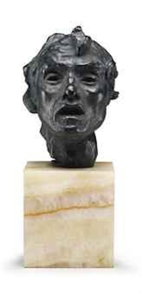 Tête D'ugolin, Petit Modèle by Auguste Rodin