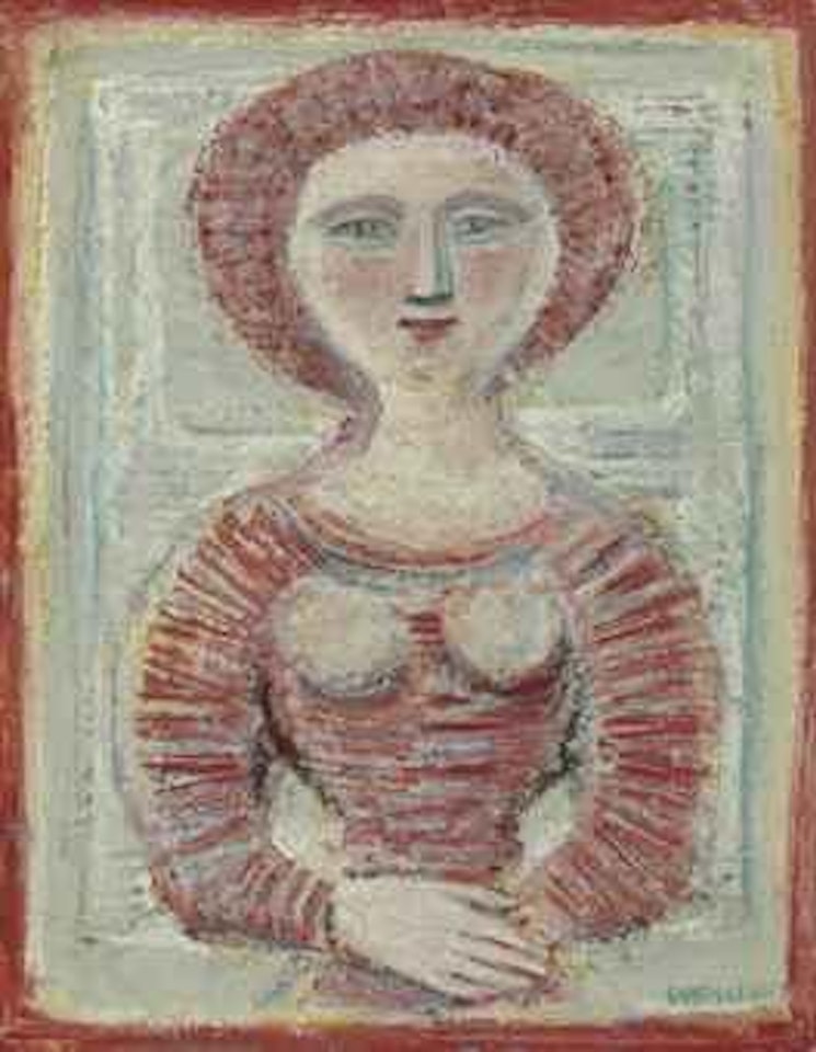 Donna Rossa by Massimo Campigli