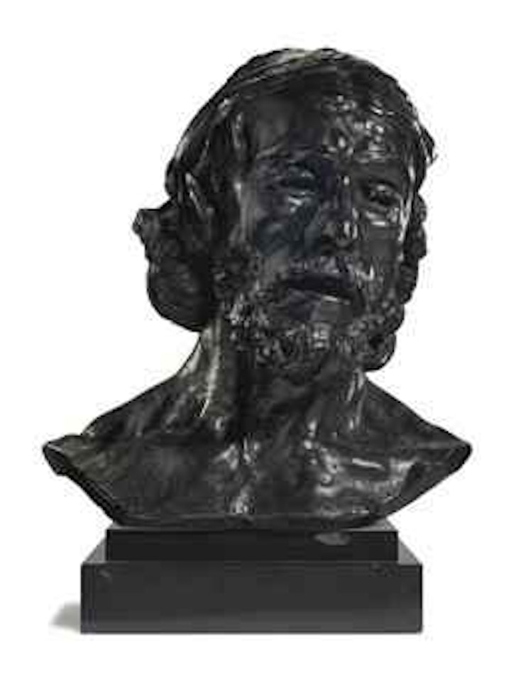 Buste Colossal De Saint Jean-baptiste by Auguste Rodin