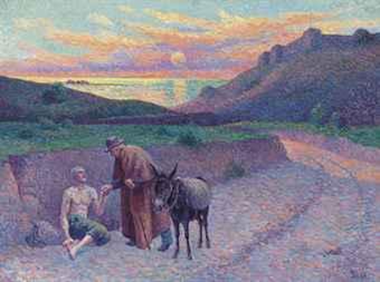 Le bon samaritain by Maximilien Luce