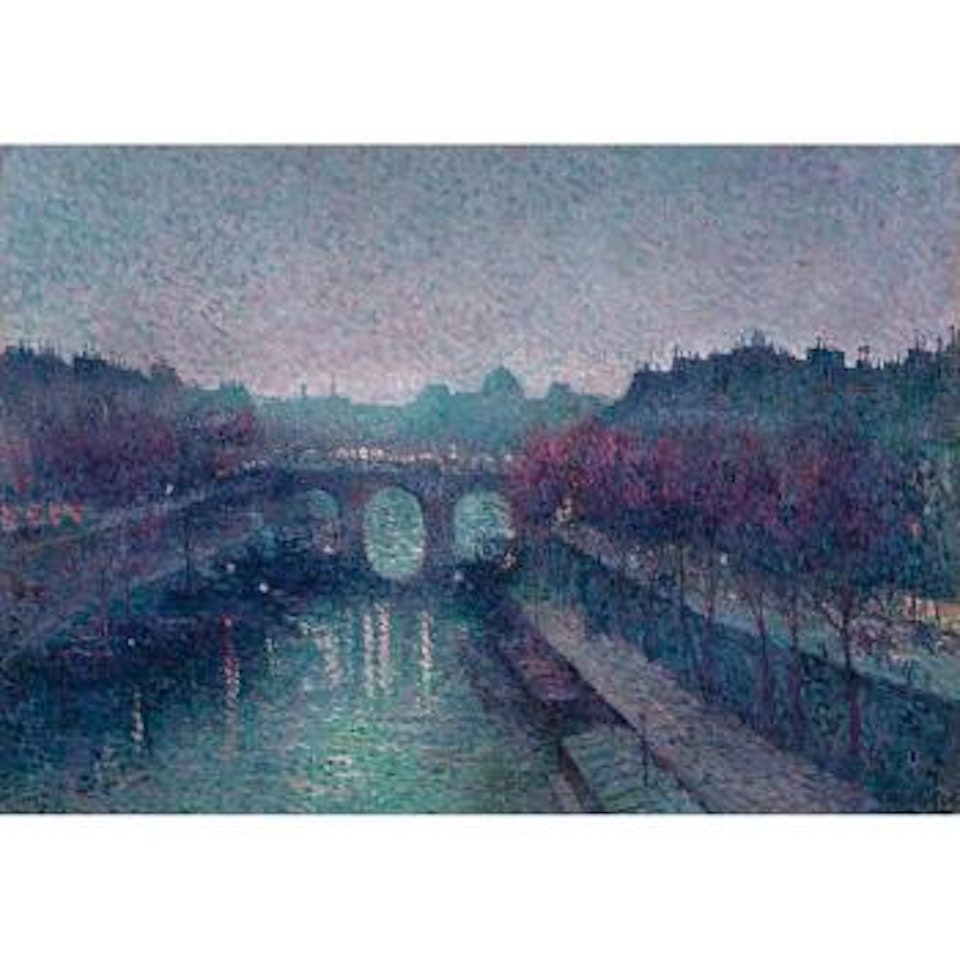 Le Pont-Neuf, La Seine, Petit Bras by Maximilien Luce