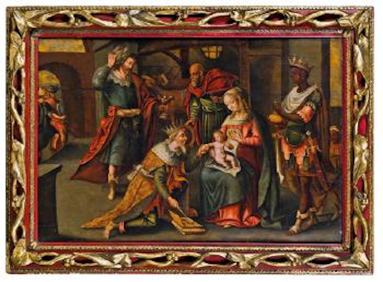 Anbetung der Könige by Attributed to Pieter Coecke van Aelst I