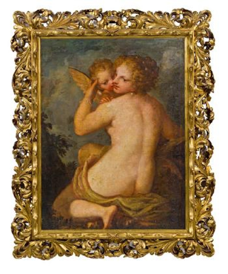 Venus und Amor by Pietro Liberi