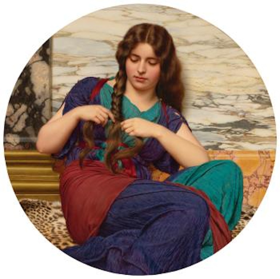 A Congenial Task by JOHN WILLIAM GODWARD, R.B.A.