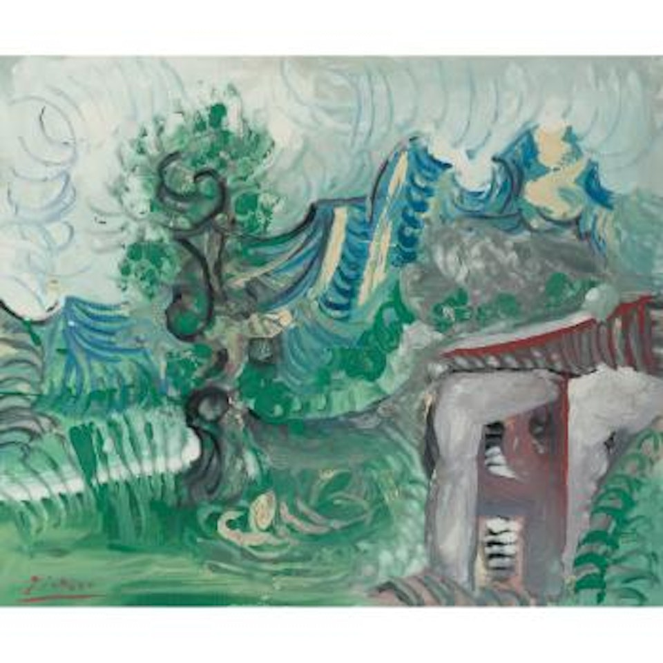 Paysage à Mougins by Pablo Picasso