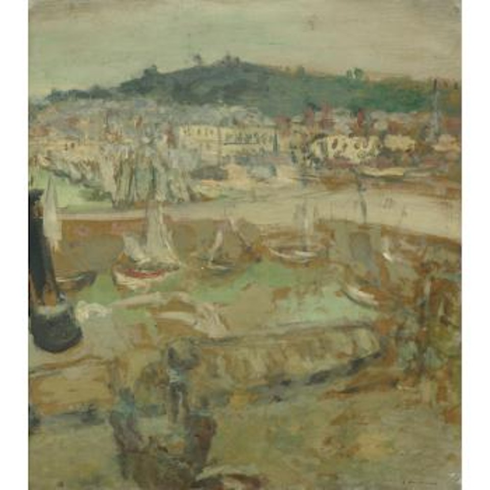 Le Petit Port, Honfleur by Édouard Vuillard