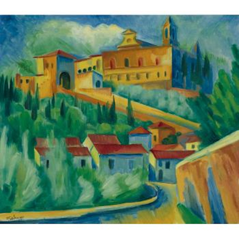 Certosa Bei Florenz (Charterhouse Of Florence) by Max Pechstein