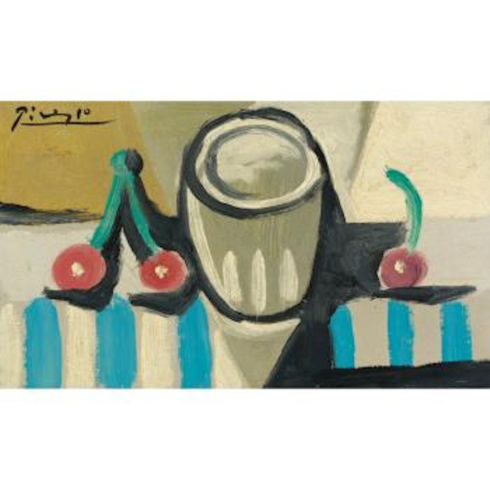 Nature Morte Aux Cerises by Pablo Picasso