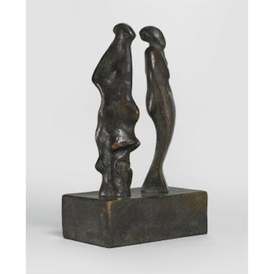 Two Standing Figures: Twisting by Henry Moore