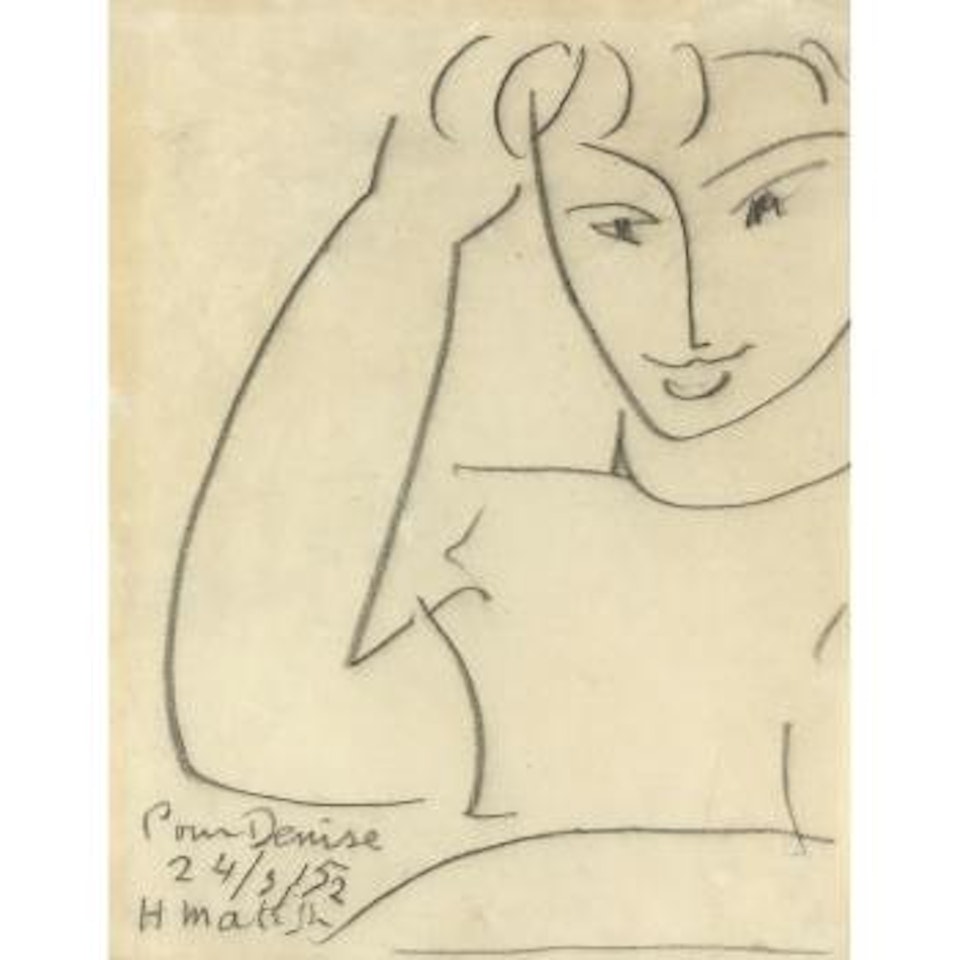 Visage De Femme by Henri Matisse