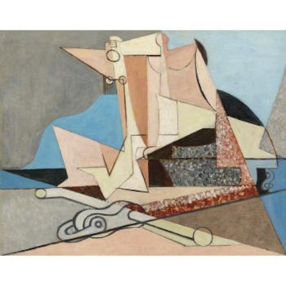 Figures Et Ancre Marine by Louis Marcoussis