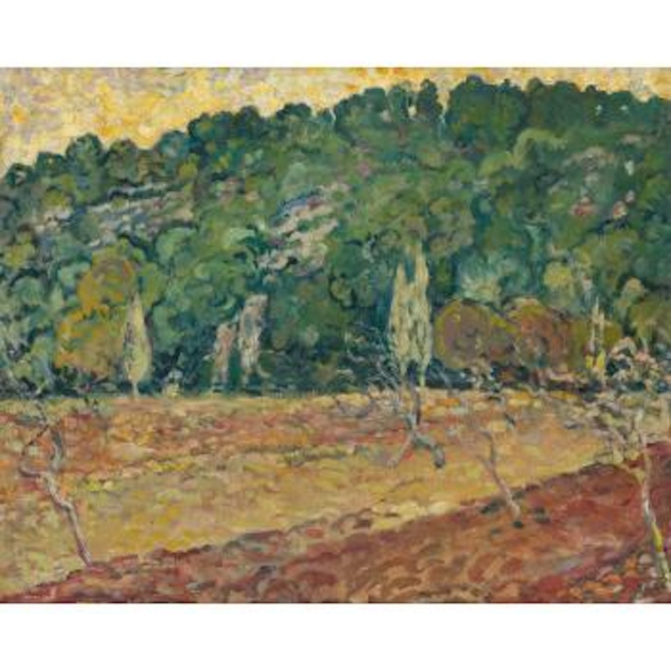 Verger Devant La Colline by Louis Valtat