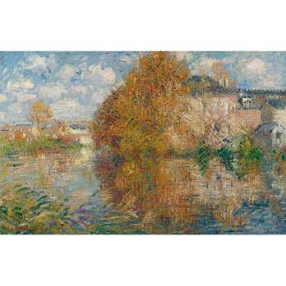 La Maison Cauchois, Bords De L'Eure, Automne by Gustave Loiseau