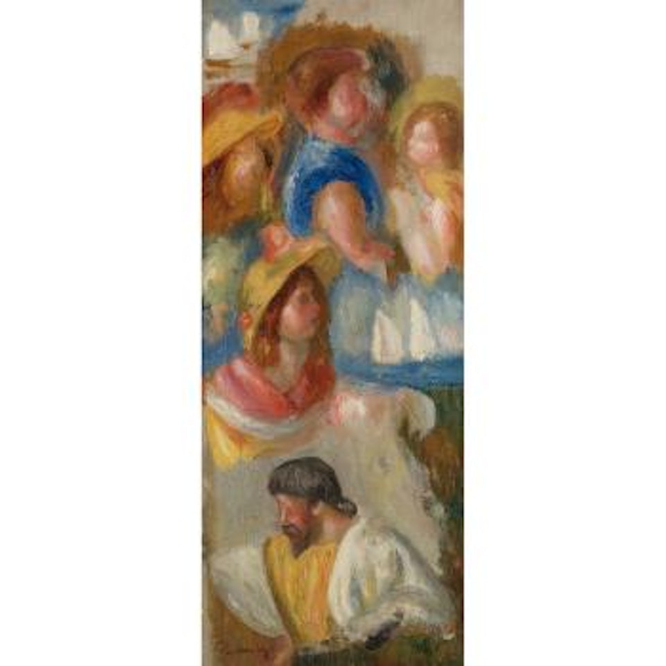 Étude De Têtes by Pierre-Auguste Renoir